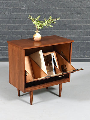 Mid Century Modern Vinyl Record Cabinet by Lane, c.1960’s
