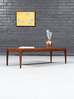Mid-Century Modern Walnut Coffee Table by Lane c.1960's