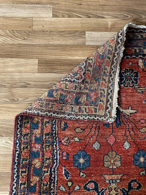 Vintage Hand Woven Wool Persian Rug, c.1940’s