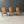 Set of 3 Queen Anne Leather & Wood Armchairs, c.1960's