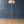 Tiffany Style Art Nouveau Style Floor Lamp w/ Slag Amber & Cream Glass Shade, c.1940’s