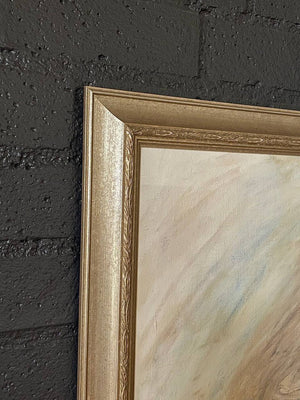 Signed Portrait Oil Painting of Ballerina, c.1980’s