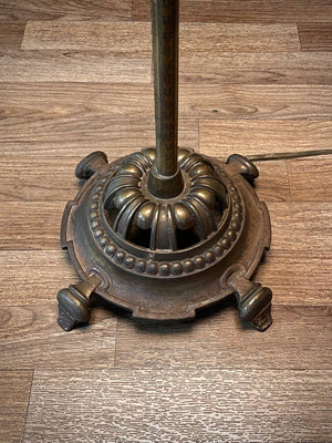 American Antique Brass  Floor Lamp by Rembrandt, c.1940’s