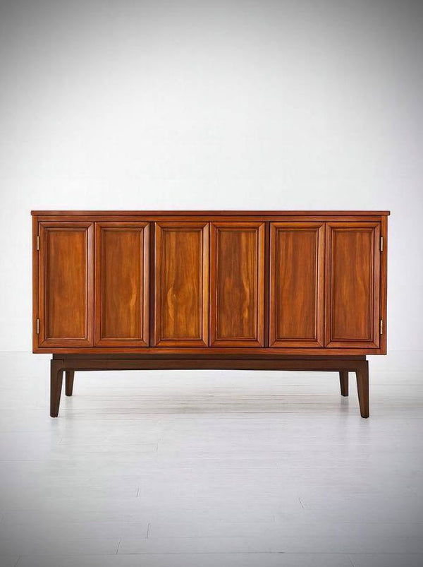 Mid-Century Modern Walnut Credenza by J.B. Van Sciver, c.1960’s