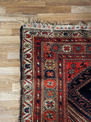 Antique Persian Afshar Tribal Rug Hand-Knotted Wool c.1920’s