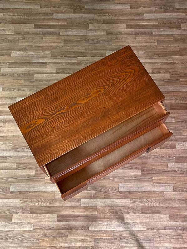 Mid-Century Modern Geometric Highboy Dresser, c.1960’s