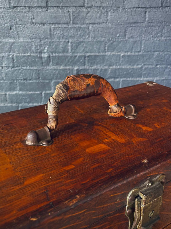 Early 20th Century American Oak Machinist’s Tool Box by H. Gerstner & Sons, c.1930’s