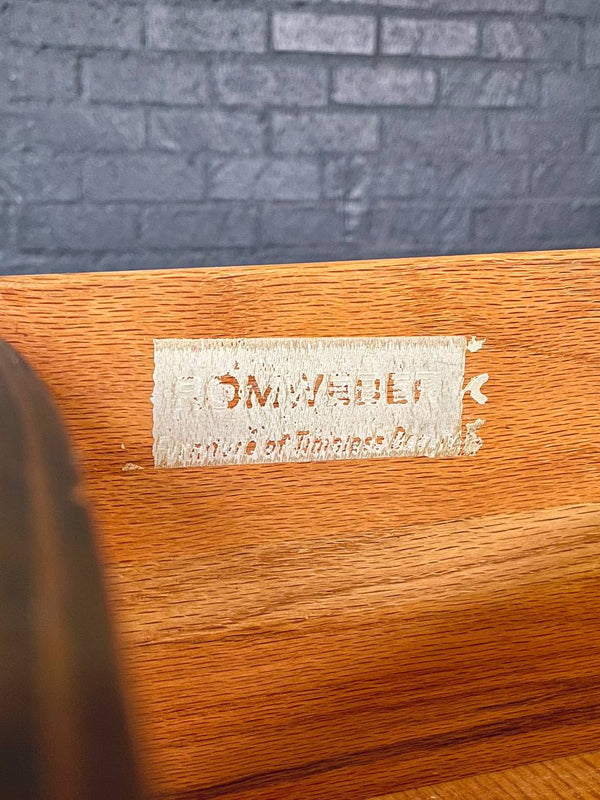 French Louis XVI Style Burl Wood Dresser by Romweber, c.1920’s