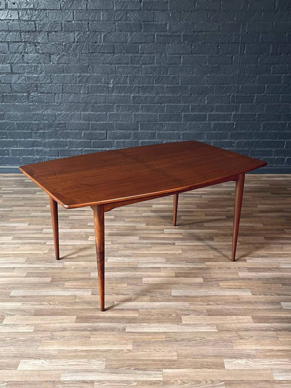 Expanding Mid-Century Modern Walnut Dining Table, c.1950’s