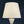Mid Century Modern Abstract Glazed Ceramic Table Lamp with Brass Base, c.1950's