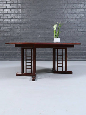 Danish Modern Rosewood Extension Dining Table by Boltinge, c.1970's