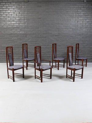 Set of 6 Danish Modern Teak Dining Chairs by Boltinge, c.1970's