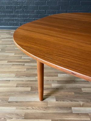 Mid-Century Danish Modern Teak Butterfly-Leaf Dining Table, c.1960’s