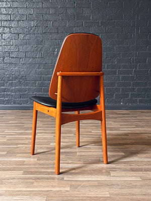 Set of 4 Mid-Century Danish Modern Teak Dining Chairs, c.1960’s