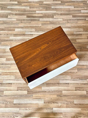 Mid-Century Californian Modern Two-Tone 3- Drawer Dresser by Woodland of CA, c.1960’s