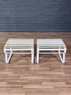Pair of Vintage “Aviante” Outdoor Patio Stools by Jean Ellen, c.1960’s