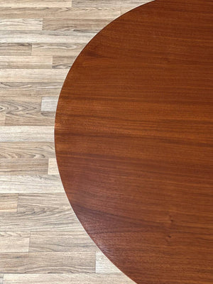 Mid-Century Modern 3-Tier Sculpted Walnut End Table by Mersman, c.1960’s