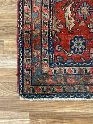 Vintage Hand Woven Wool Persian Rug, c.1940’s