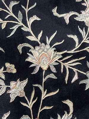 Vintage Handmade Hand-Knotted Wool Chinese  Rug by Nourison, c.1980’s
