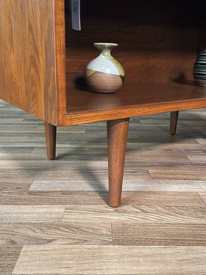 Mid-Century Modern Bookcase w/ Glass Doors, c.1960’s