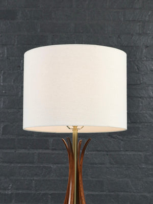 Californian Modern Sculpted Table Lamp by Roller Lamp Co.,  c.1960's