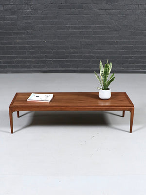 Mid-Century Modern Walnut Coffee Table by Lane c.1960's