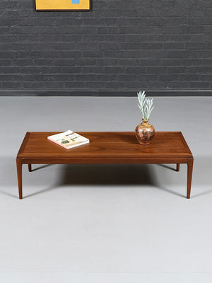 Mid-Century Modern Walnut Coffee Table by Lane c.1960's