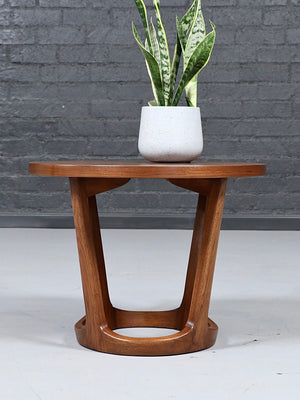 Mid-Century Modern “Rhythm” Walnut Side Tables by Lane, c.1960’s