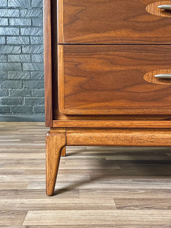 Mid-Century Modern “Simplex II” Walnut Dresser by Kent Coffey, c.1960’s