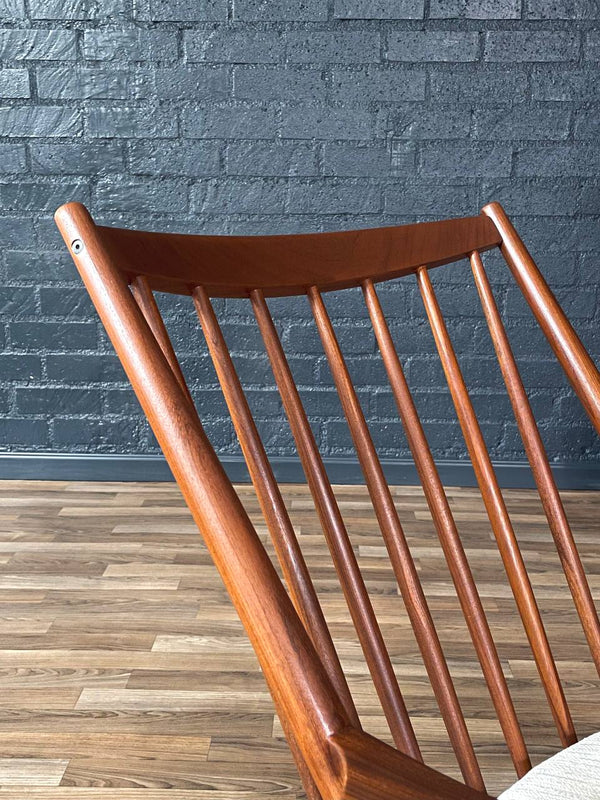 Danish Modern Teak Rocking Chair by Frank Reenskaug, c.1960’s