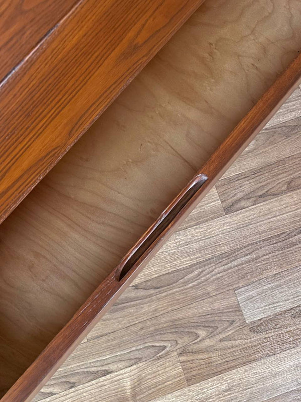 Mid-Century Modern Geometric Highboy Dresser, c.1960’s