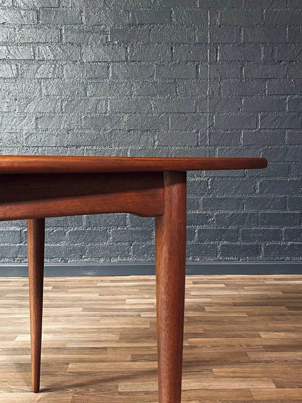 Expanding Mid-Century Modern Walnut Dining Table, c.1950’s