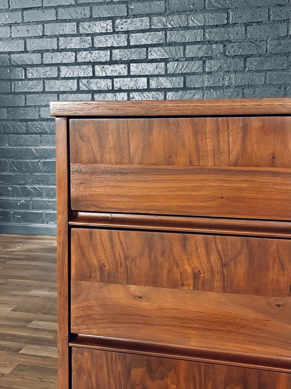 Mid-Century Modern 9-Drawer Walnut Dresser, c.1960’s