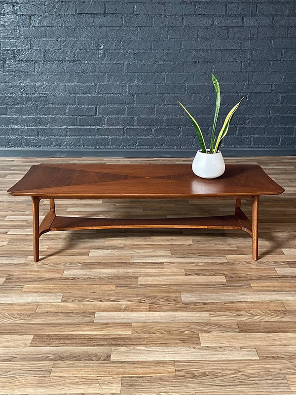 Mid-Century Modern Stingray Style Walnut Coffee Table, c.1960’s