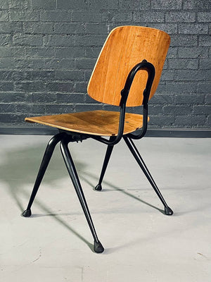 Mid Century Modern Walnut Plywood Chair by Brunswick, c.1960's