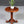 American Empire Revival Mahogany Pedestal Side Table with Acorn Feet, c.1920's