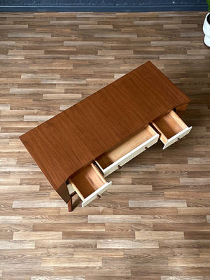 Mid-Century Modern Two-Tone Lacquered Writing Desk, c.1960’s