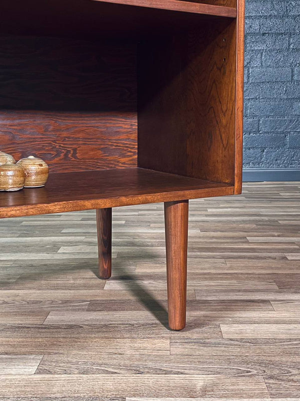 Mid-Century Modern Walnut Bookcase Cabinet, c.1960’s