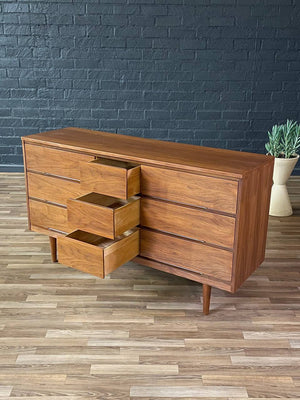 Mid-Century Modern Walnut Dresser by LA Period, c.1960’s