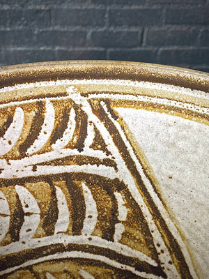 Mid-Century Modern Ceramic Footed Bowl, c.1960’s