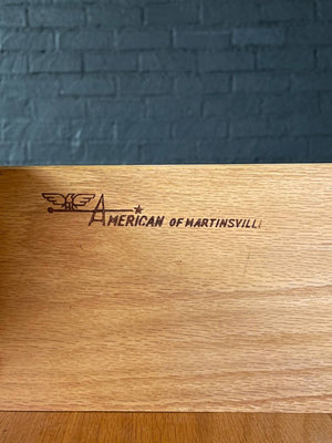 Mid-Century Modern Sculpted Dresser by American of Martinsville, c.1960’s