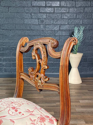 French Louis XV Rococo Style Boudoir Dressing Bench, c.1920’s