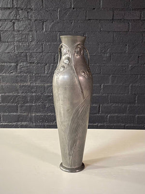 Art Nouveau Pewter Vase by Kayserzinn, c.1900’s