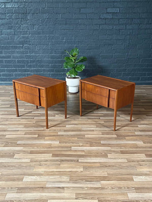 Pair of Mid-Century Modern “Parallel” Night Stands by Barney Flagg for Drexel, c.1960’s