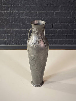 Art Nouveau Pewter Vase by Kayserzinn, c.1900’s