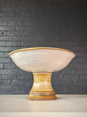 Mid-Century Modern Ceramic Footed Bowl, c.1960’s