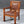 American Arts & Crafts Carved Oak Armchair, c.1930's