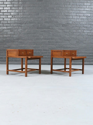 Pair of Mid Century Modern Nightstands by American of Martinsville c.1960's
