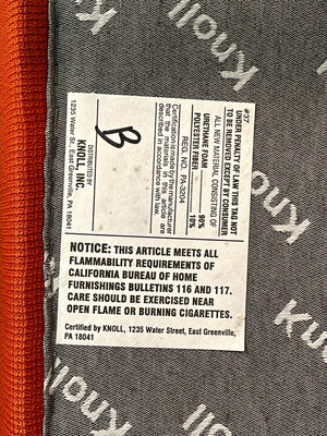 Signed Mies Van Der Rohe “Brno” Steel Chair for Knoll