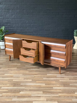 Large Mid-Century Modern “Rhythm” Walnut Dresser by Lane, c.1950’s
